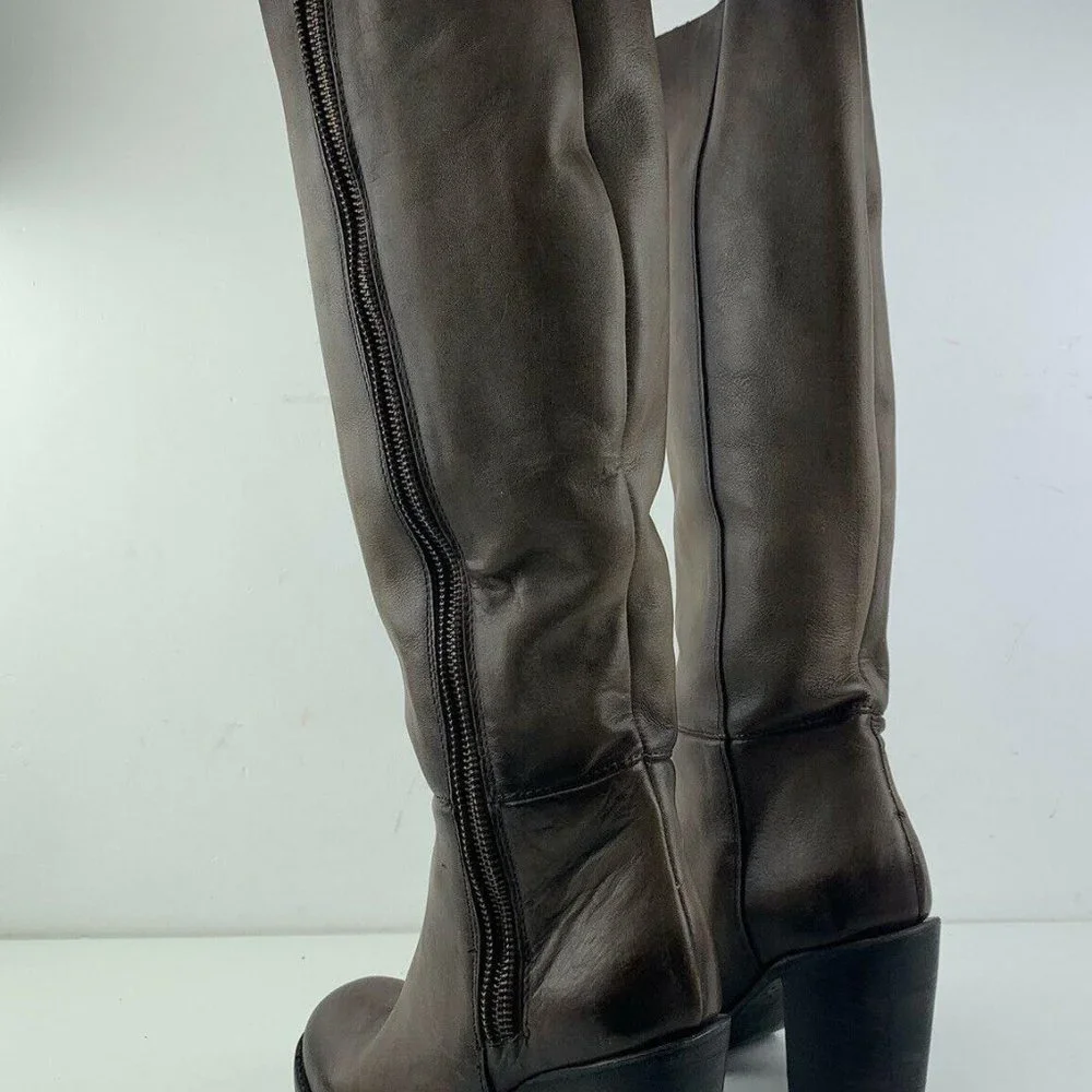 FreeBird by Steven‎ Womens 9 Beau Brown Cognac Knee